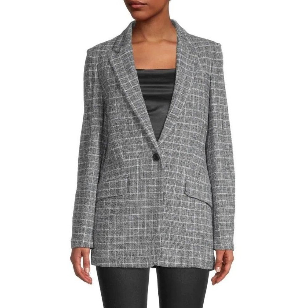 Rag & Bone NWT Ames Grey Blazer Jacket Textured Spring 2